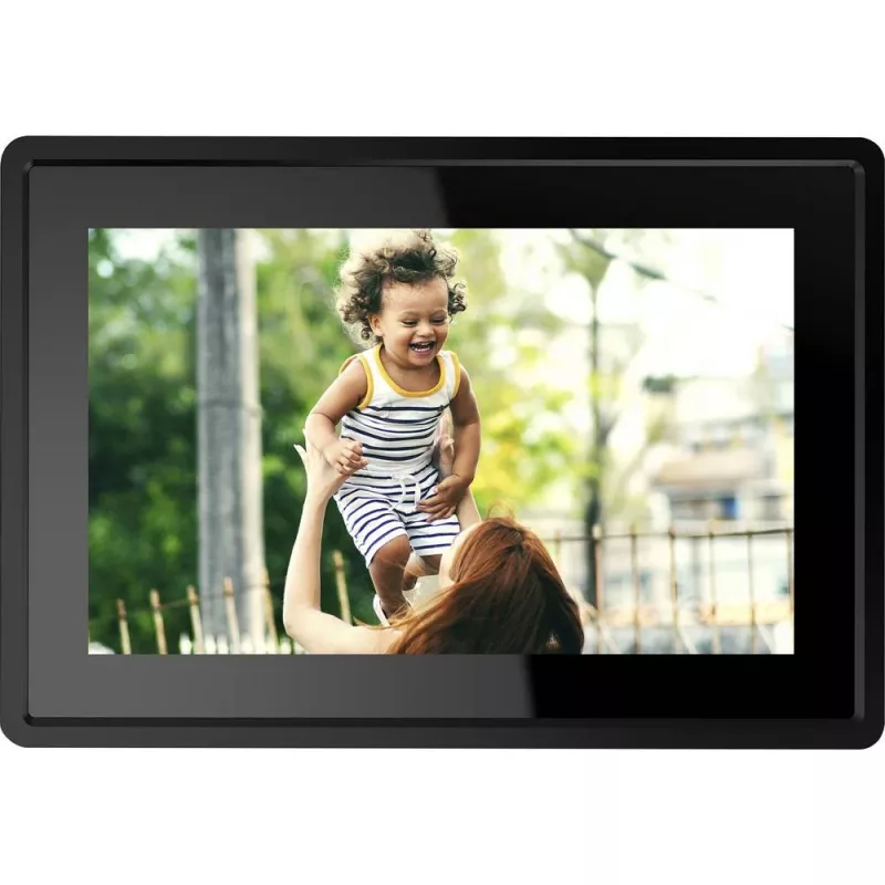 Cyfrowa ramka do zdjęć Denver PFF-1021BLACK Czarna 25,6 cm (10,1 cala) Ekran dotykowy Wi-Fi