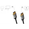 Kabel LogiLink CHA0101 HDMI AV czarno-szary 2m HDMI na wtyki HDMI