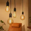 Inteligentna żarówka Denver LBF-404 Wi‑Fi czarna przezroczysta, klasa energetyczna F