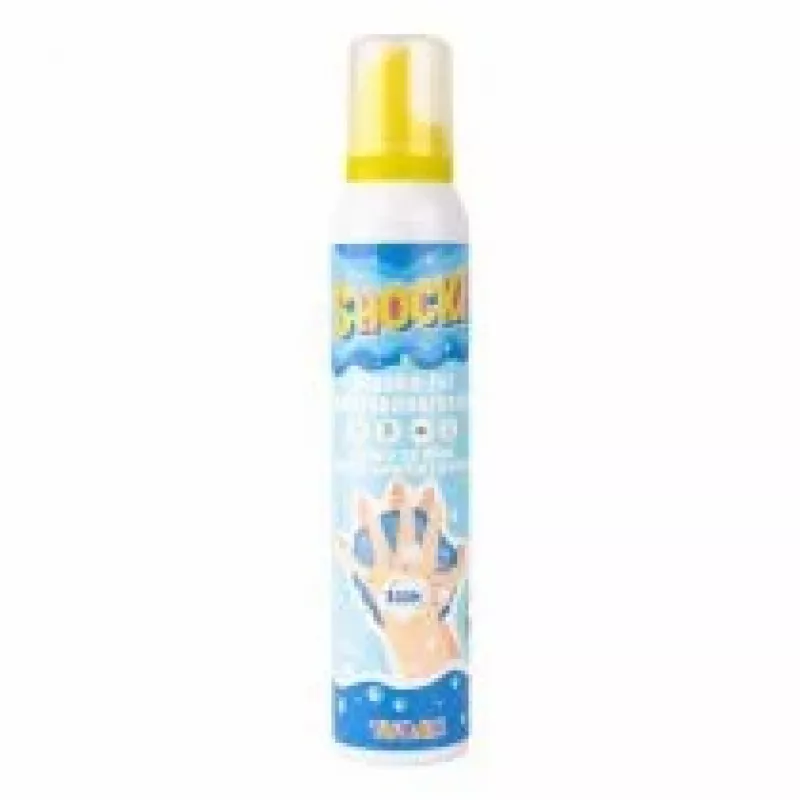 Slime Tuban SHOCK! MULTISENSORYCZNA PIANKA-ŻEL ICE 200 ml Niebieski