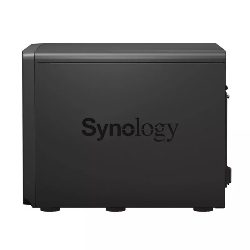 NAS Synology DS2422+; Tower; 12x (3.5 SATA HDD/2.5 SATA HDD/2.5 SATA SSD); AMD Ryzen V1500B;,4 GB DDR4 (max. 32GB),4 x 1GbE RJ-45