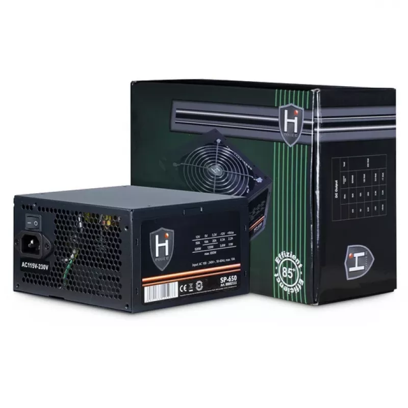 Zasilacz Inter-Tech HIPOWER SP-650 650 W