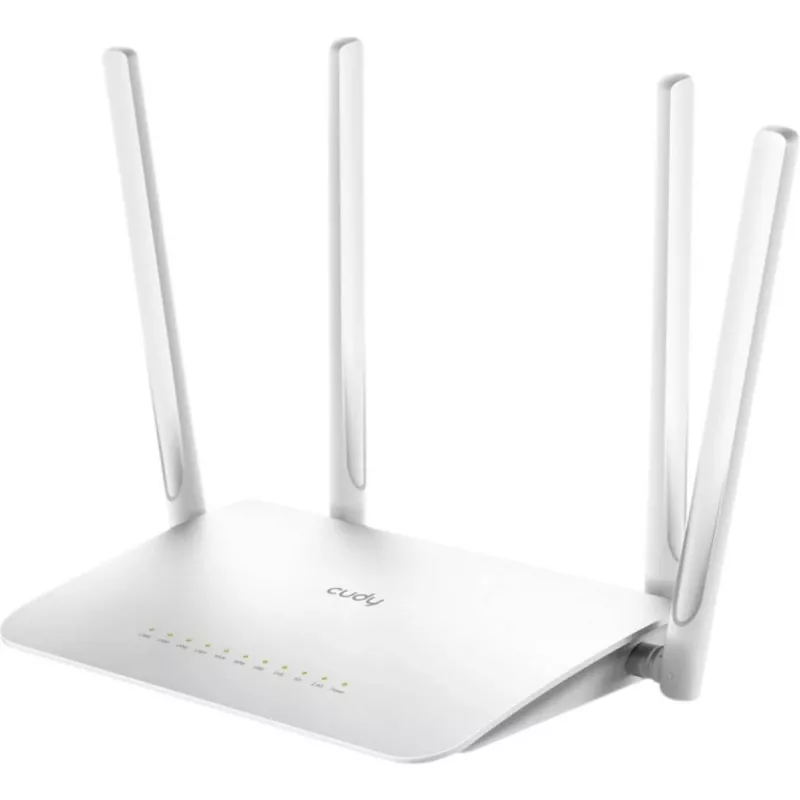Router bezprzewodowy Cudy WR1300 Gigabit Ethernet Dwuzakresowy (2,4 GHz / 5 GHz) Biały