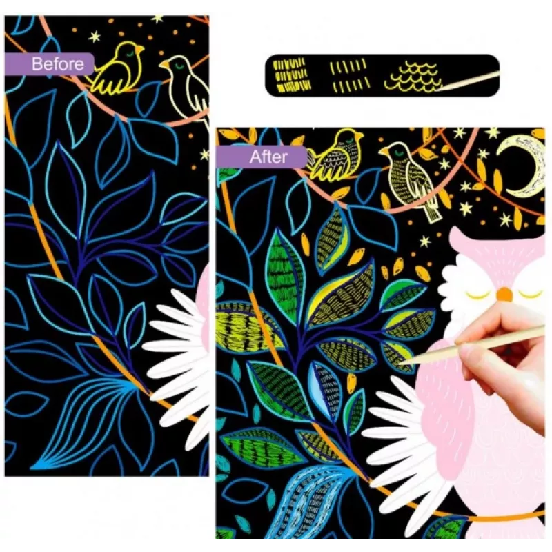 Avenir Create Your Own Lightbox - Zestaw Artystyczny dla Dzieci w Wieku 6-7 Lat - Fat Brain Toys