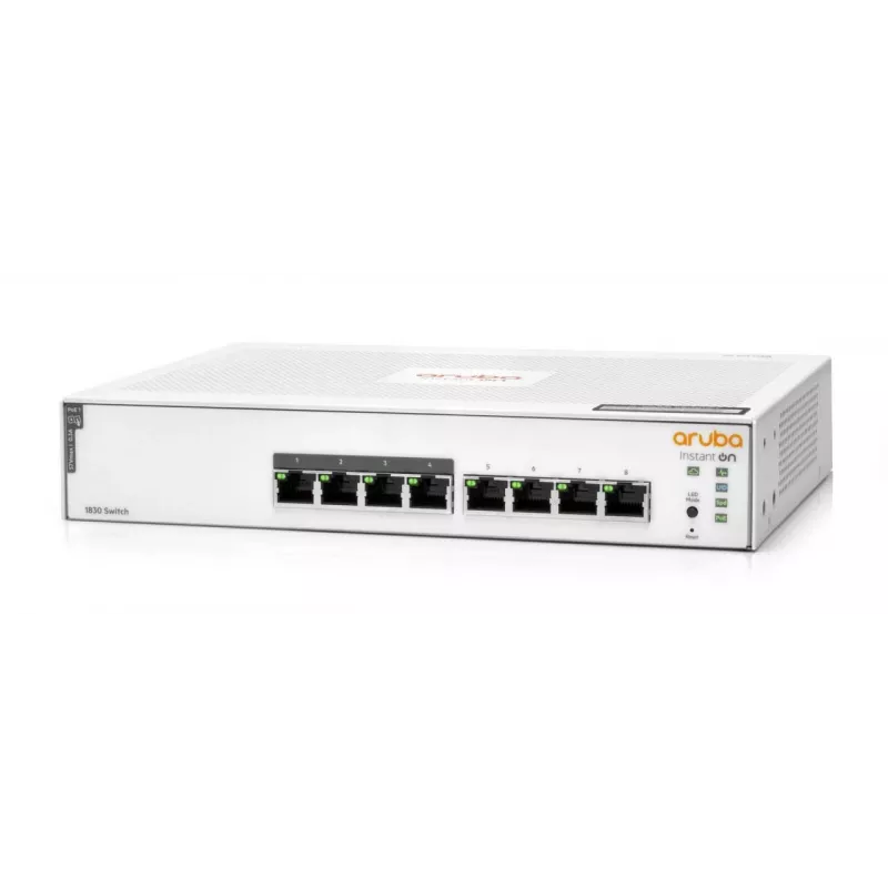HPE Aruba Networking Instant On Switch 8p Gigabit CL4 PoE 65W 1830