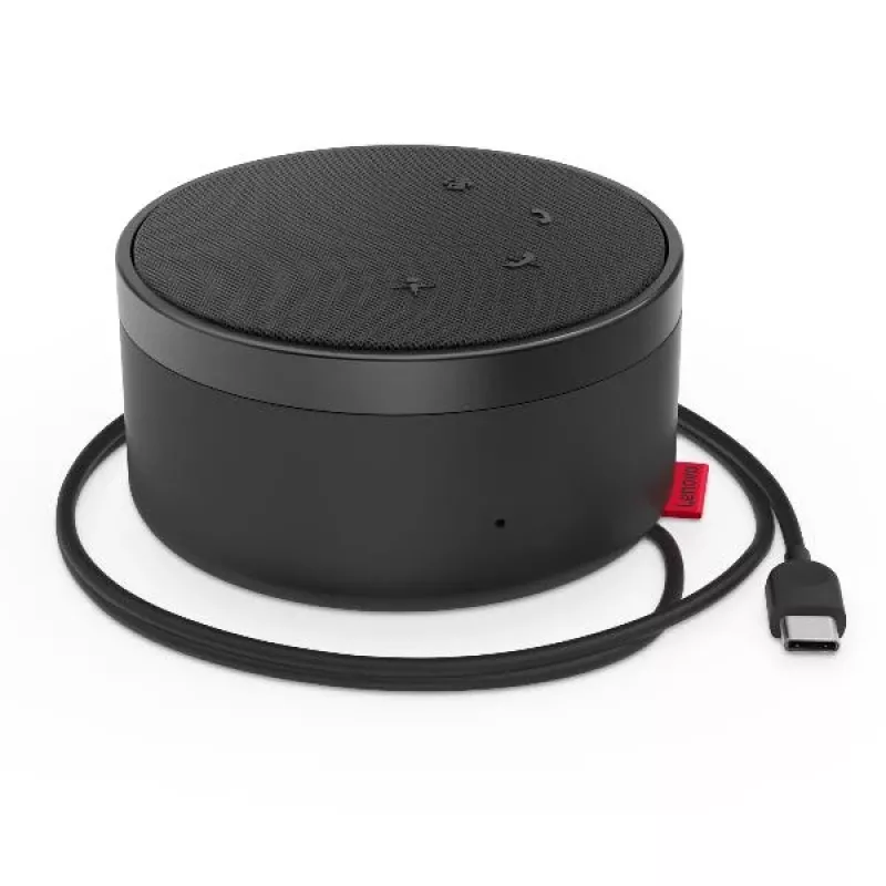 Lenovo 4XD1C82055 głośnik konferencyjny do PC USB Type-C Czarny