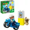 Zestaw do zabawy z motocyklem policyjnym LEGO Duplo Police 10967 z ruchomymi kołami i figurką policjanta