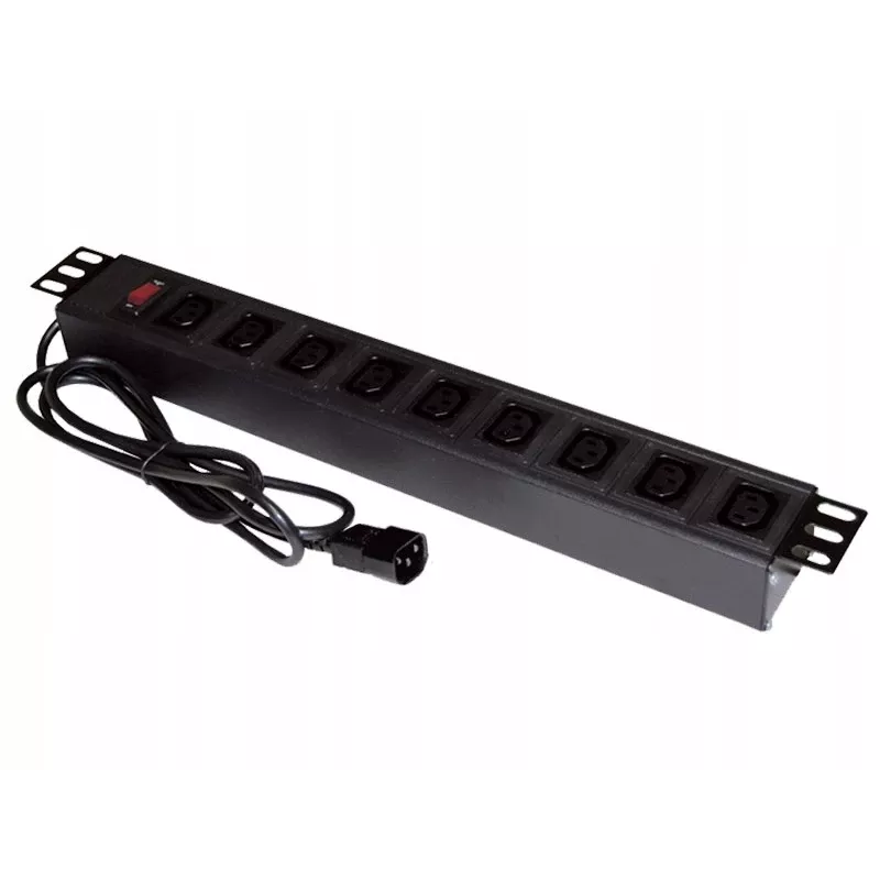 ALANTEC 19-inch Moc Strip - 9 Sockets UPS - UPS-C14-Plug (PZ010)