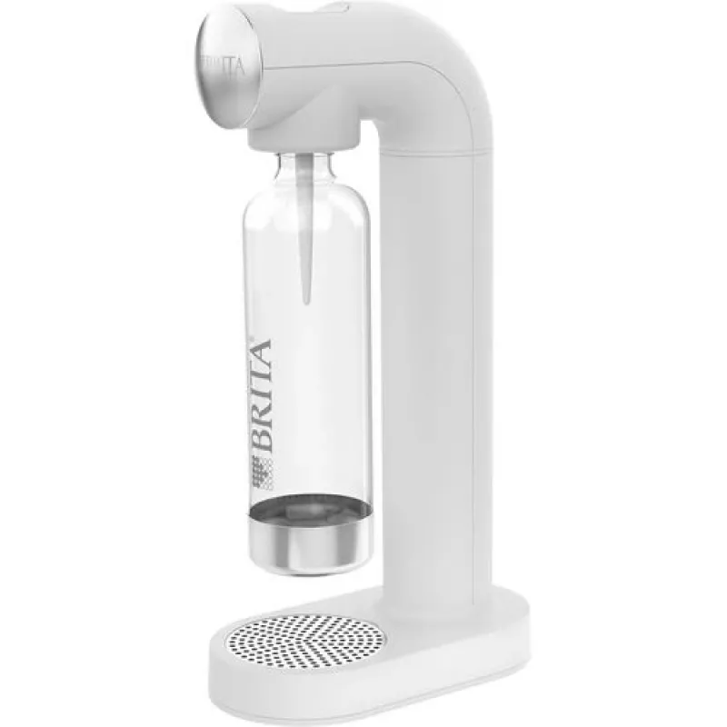 Butelka do saturatora BRITA SodaONE biały — butelka, wydajność 60 l, bez BPA, 450×129×240 mm