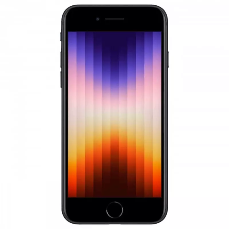iPhone SE 2022 128 GB Dual SIM - Midnight 11,94 cm 4,7-calowy wyświetlacz IPS LCD iOS 15. Aparat 12 MP