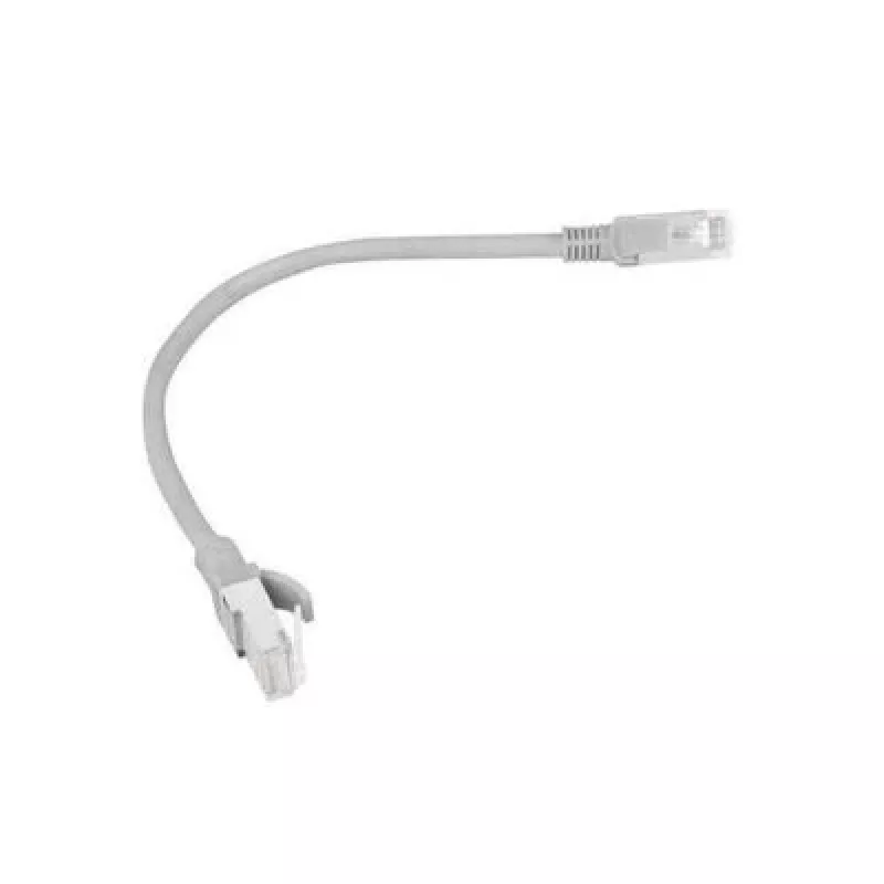 Kabel sieciowy LANBERG Cat6 U/UTP RJ-45 PCU6-10CC-0100-S, 1 m, szary