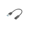 Kabel USB Lanberg AD-UC-UA-03 USB 3.2 Gen 1 0,15 m