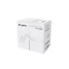 Kabel sieciowy LANBERG Cat5e U/UTP LCU5-12CU-0305-BK, miedź 24 AWG, 305 m, czarny