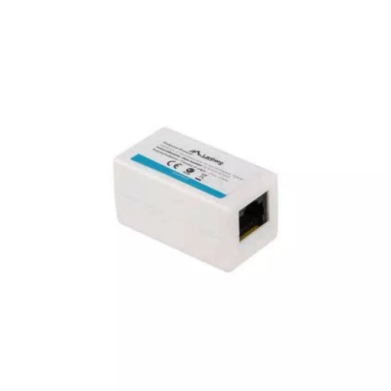 Rozdzielacz sieciowy LANBERG AD-RJ45-RJ45-OU6 — biały RJ-45 1 wejście do 1 wyjścia