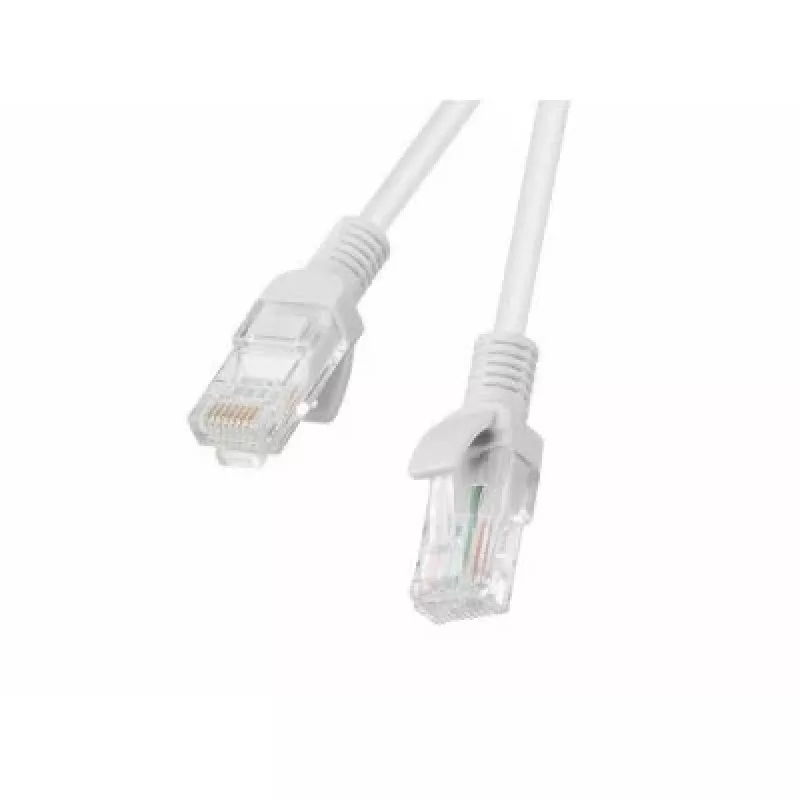 Kabel sieciowy Lanberg PCU5-20CC-0100-S RJ-45 Cat5e 1 m szary