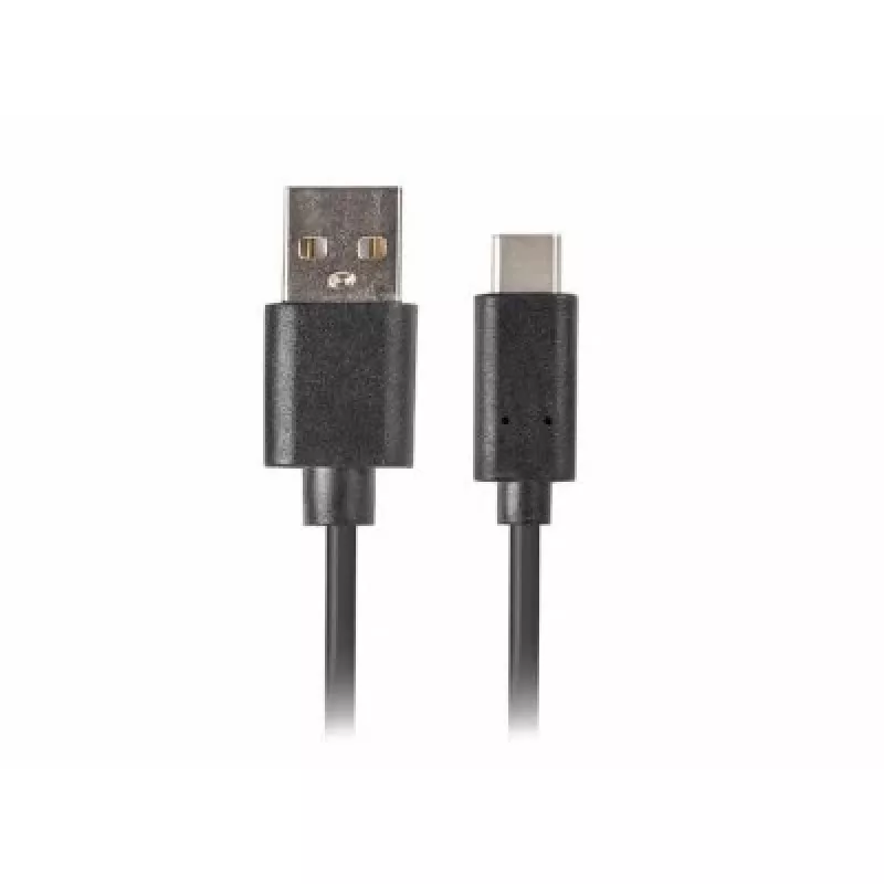 Kabel USB A na USB C LANBERG CA-USBO-20CU-0018-BK — USB 2.0, 1,8 m, czarny