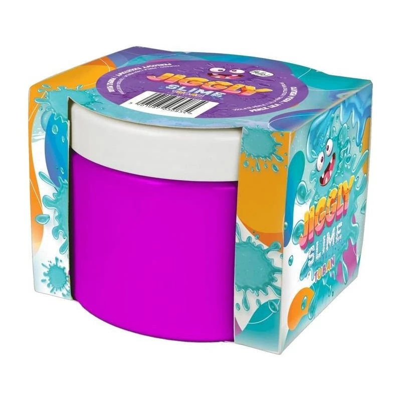 Slime TUBAN Jiggly Slime fioletowy perłowy 500 g TU3590 – masa plastyczna do zabawy sensorycznej