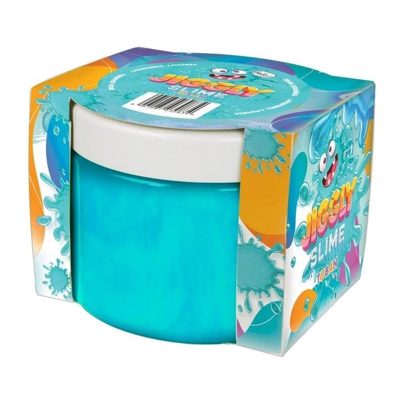 Slime TUBAN TU3593 turquoise pearl, pojemnik 500 g — masa sensoryczna do zabawy