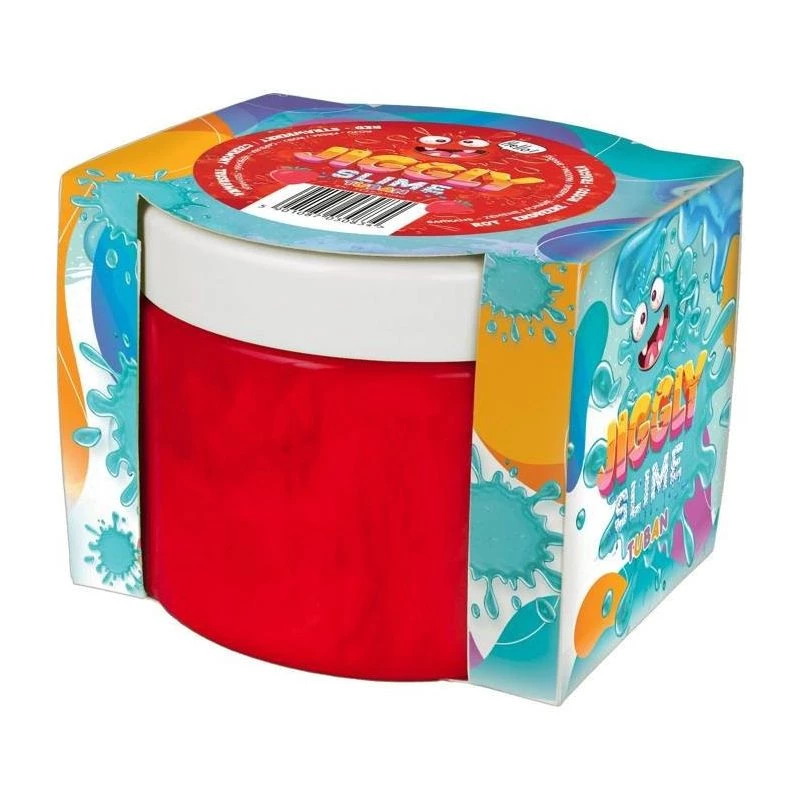 TUBAN Slime Tuban Jiggly Slime czerwony Truskawka 500g – czerwona truskawka, 500 g