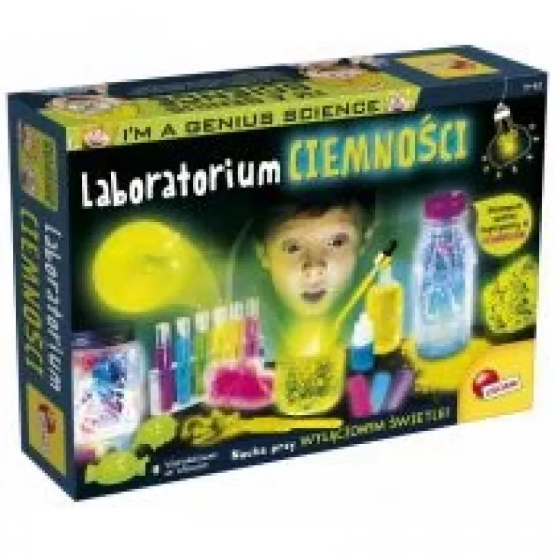 Zestaw edukacyjny Liscianigiochi Im A Genius The Laboratory of Darkness 304-PL83879 (zestaw naukowy)