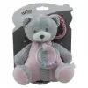 Muzyczne pudełko-zabawka TULILO 9109 Różowy Miś 18 cm - nakręcana pozytywka