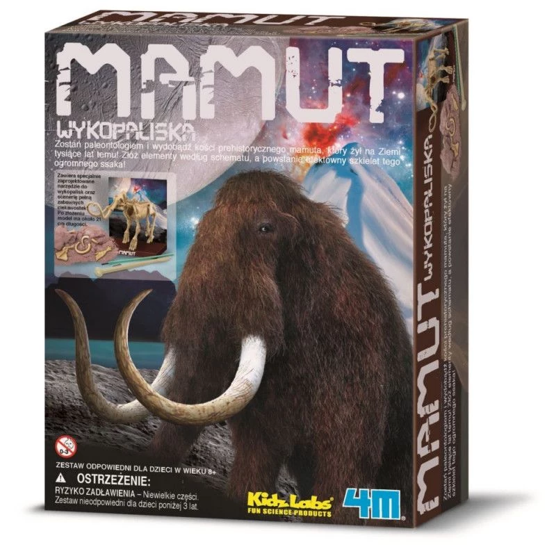 4M Excavation Mammoth zestaw naukowy