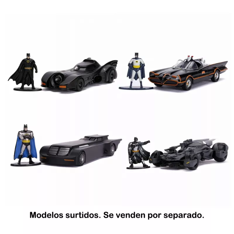 Jada pojazd Batman Batmobile 1:32 metalowy z figurką, mix wzorów