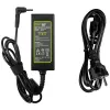 Zasilacz zielony Cell AD40P 45W do laptopów, 19V 2.37A, AC-to-DC, wejście 100–240V, czarny