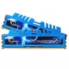 Zestaw pamięci G.Skill 16GB Ripjaws X Dual Channel – niebieski (2x 8GB, DDR3 1600MHz, 1,5 V, F3-1600C9D-16GXM, XMP Ready)