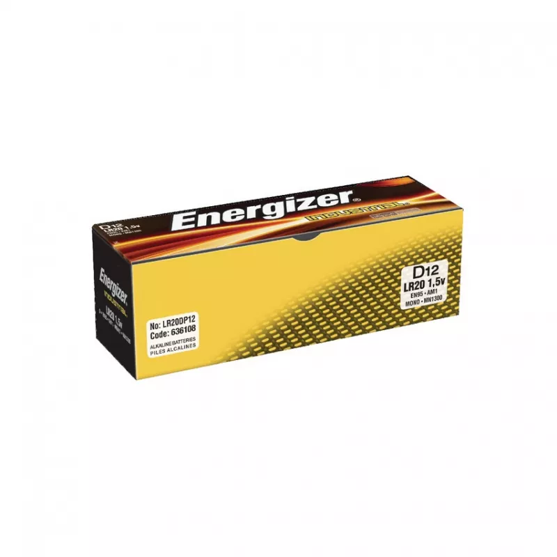 Energizer baterie Industrial Pro D LR20 1.5V 12 szt.