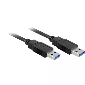 Wentronic Goobay Kabel USB 3.0 SuperSpeed, czarny, 3 m - USB 3.0-Wtyk (Typ A) > USB 3.0-Wtyk (Typ A) (93929)