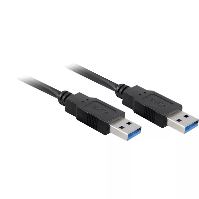 Wentronic Goobay Kabel USB 3.0 SuperSpeed, czarny, 3 m - USB 3.0-Wtyk (Typ A) > USB 3.0-Wtyk (Typ A) (93929)