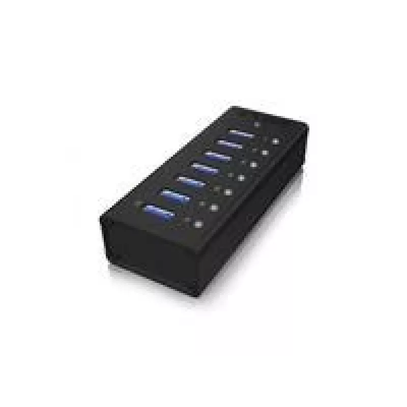 ICY BOX IB-AC618 USB 3.2 Gen 1 (3.1 Gen 1) Typ-B 5000 Mbit/s Czarny