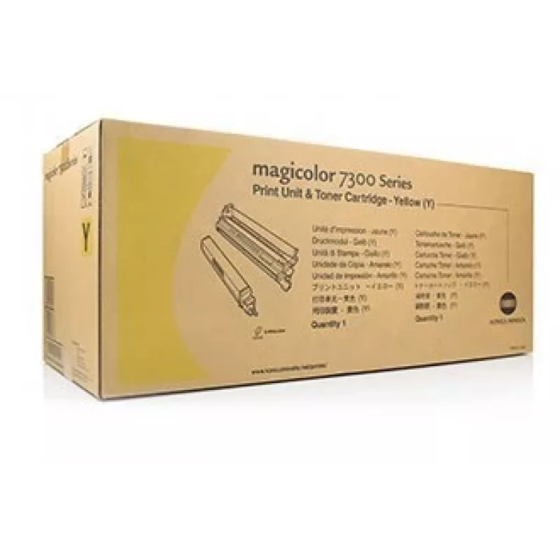 Konica Minolta A3VU250/TN-711Y Toner żółty. 31,5K stron/5% dla KM Biz