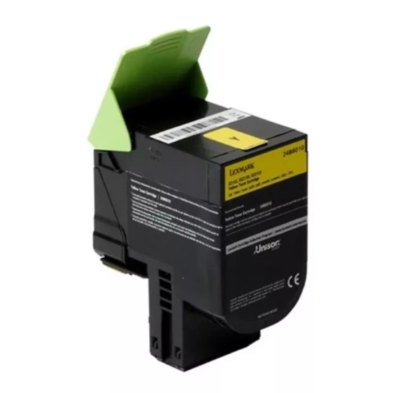 OEM Lexmark 24B6010 Żółty 3000 stron Oryginalny Toner OLEX24B6010