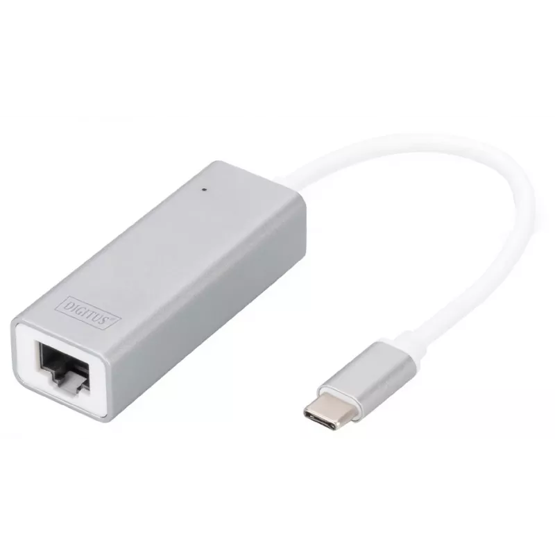 Digitus DN-3024 Adapter USB 3.0 20 cm 1x USB-C na 1x RJ45 Ekranowany