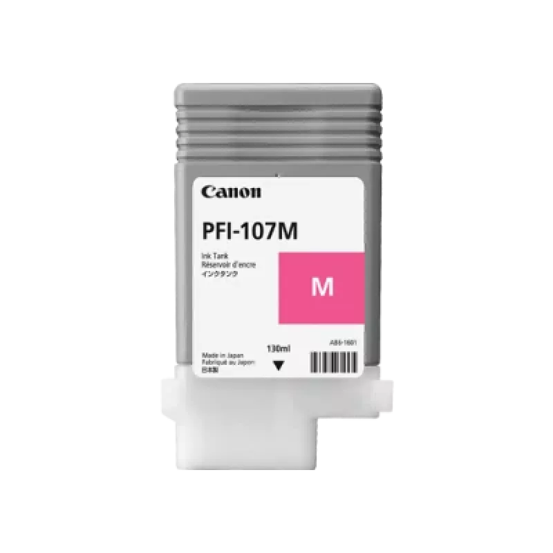 Kaseta z tuszem Canon PFI-107M 1 szt. oryginalna magenta