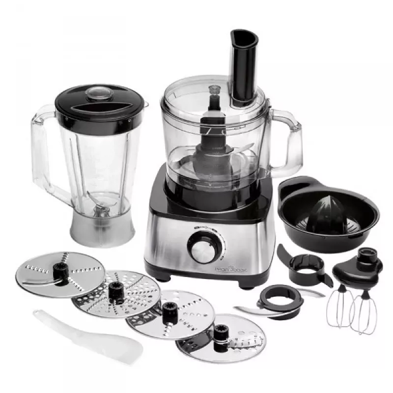 ProfiCook PC-KM 1063 robot kuchenny 1200 W 1,75 L czarny, stal nierdzewna