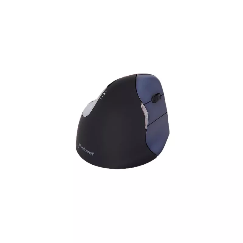 Evoluent VerticalMouse 4 Right - Vertikale Maus - Für Rechtshänder - Laser - 6 Tasten - kabellos - 2.4 GHz - kabelloser Empfänger (USB)