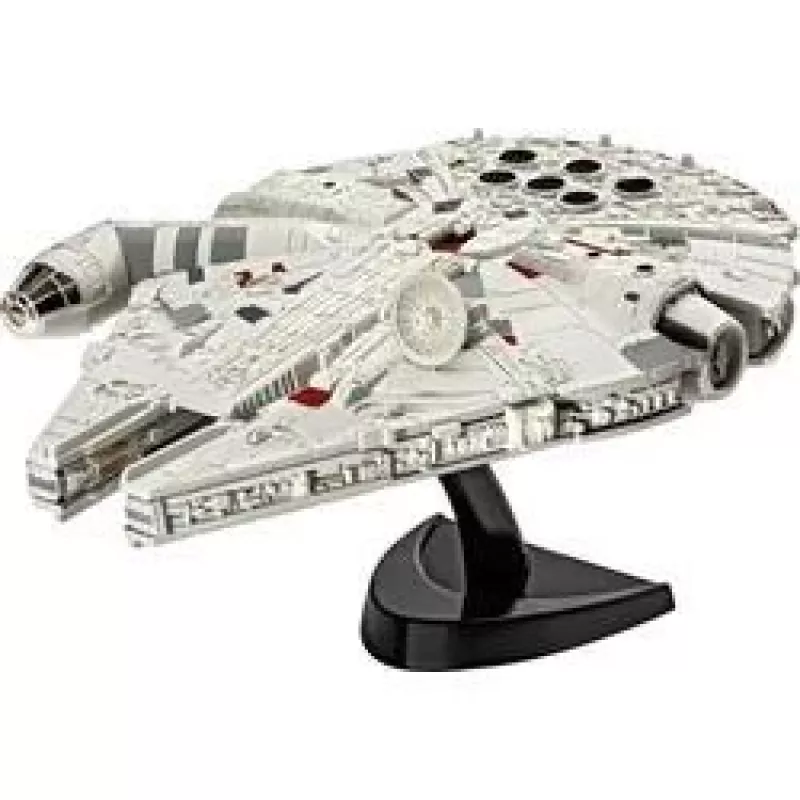 Revell 03600 Star Wars Millennium Falcon (Han Solo) model plastikowy w skali 1:241 niezmontowany/niemalowany bez kleju, farb i pędzla