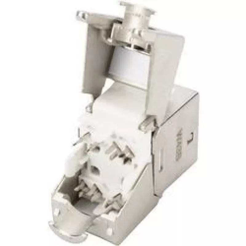 Digitus CAT 6A Keystone module, shielded with intelligent kabel manager