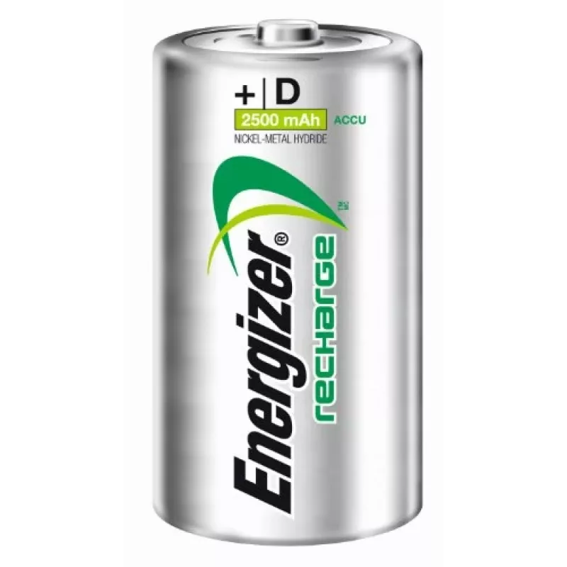Baterie Energizer NiMH Akumulatorowe D 2500mAh - 2 sztuki