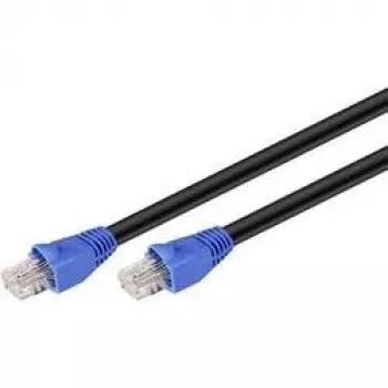 Goobay Cat 6 U/UTP 40m Kabel sieciowy (UTP) - Czarny (40m, RJ-45, RJ45, CAT6 U/UTP Patch Cable (UTP), Czarny)