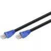 Kabel sieciowy RJ45 zewnętrzny Goobay Kategoria 6 UTP (U/UTP) prosty 50m (czarny)
