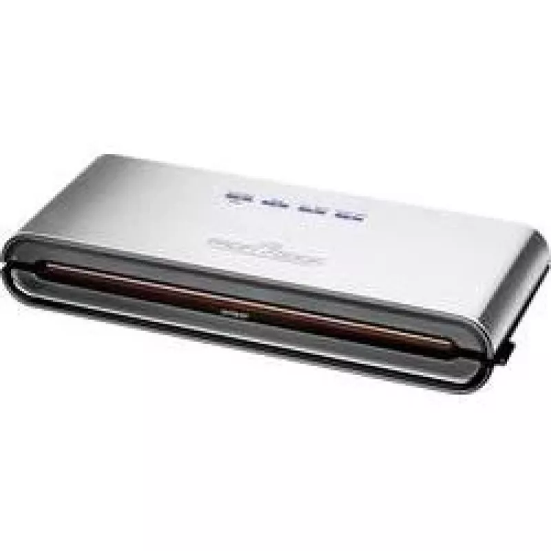 ProfiCook PC-VK 1080 - Zgrzewarka próżniowa (do torebek plastikowych) - 120 W - Stal nierdzewna/Czarny (501080)