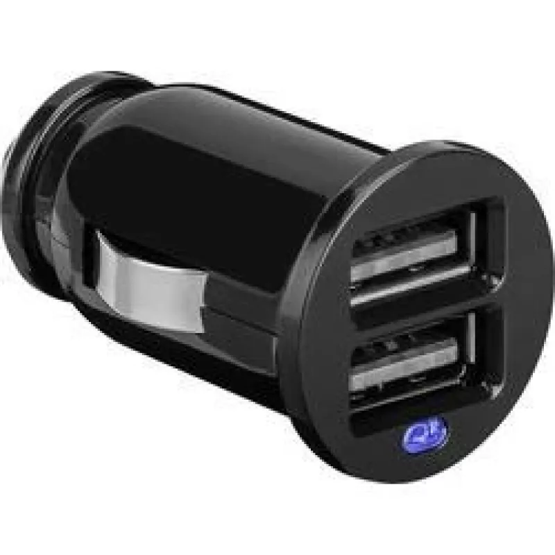 Wentronic 44177 - Ładowarka samochodowa - MP3 - telefon komórkowy - Smartfon - Tablet - Adapter do zapalniczki - CE - WEEE - Czarny (44177)