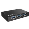 Hub USB D-Link DUB-1340 Czarny