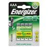 ENERGIZER BATTERY Accu Recharge Power Plus 700 mAh AAA HR3/4 Akumulator, 4 sztuki