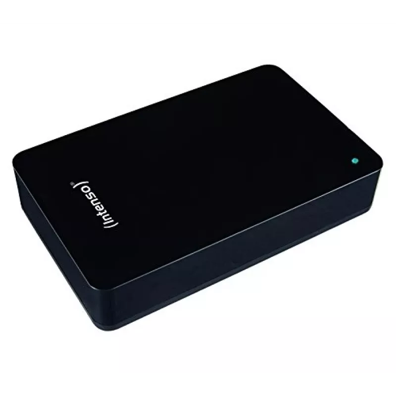 Intenso Memory Center 4TB USB 3.0 3,5-calowy zewnętrzny dysk twardy, czarny (6031512)
