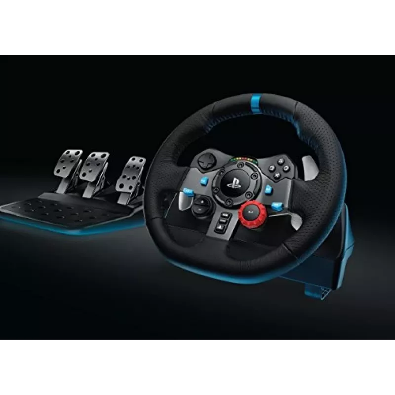 Logitech G G29 Kierownica + Pedały Playstation 3, PlayStation 4 Analogowe USB 2.0 Czarny